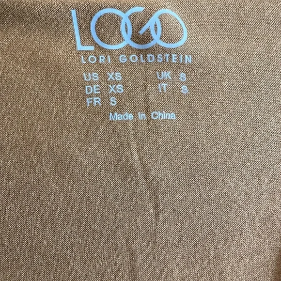 Logo open vest. Olive green and lavender. Size XS. - Picture 7 of 14